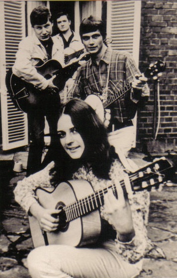 die Volkloregruppe "Folk Four" 1966